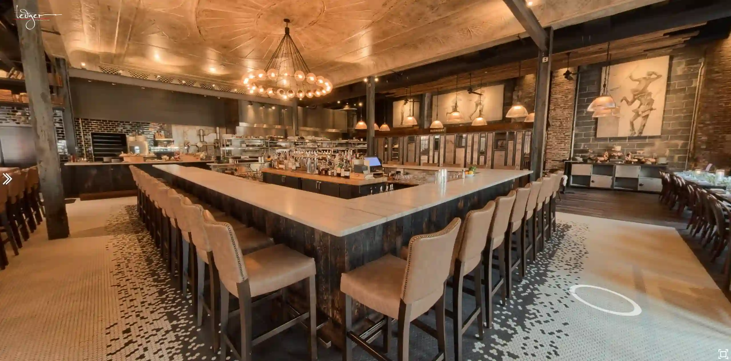 Ledger Restaurant Virtual Tour